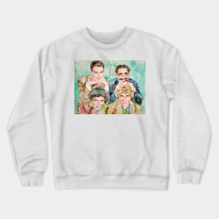 MARX BROTHERS watercolor portrait Crewneck Sweatshirt